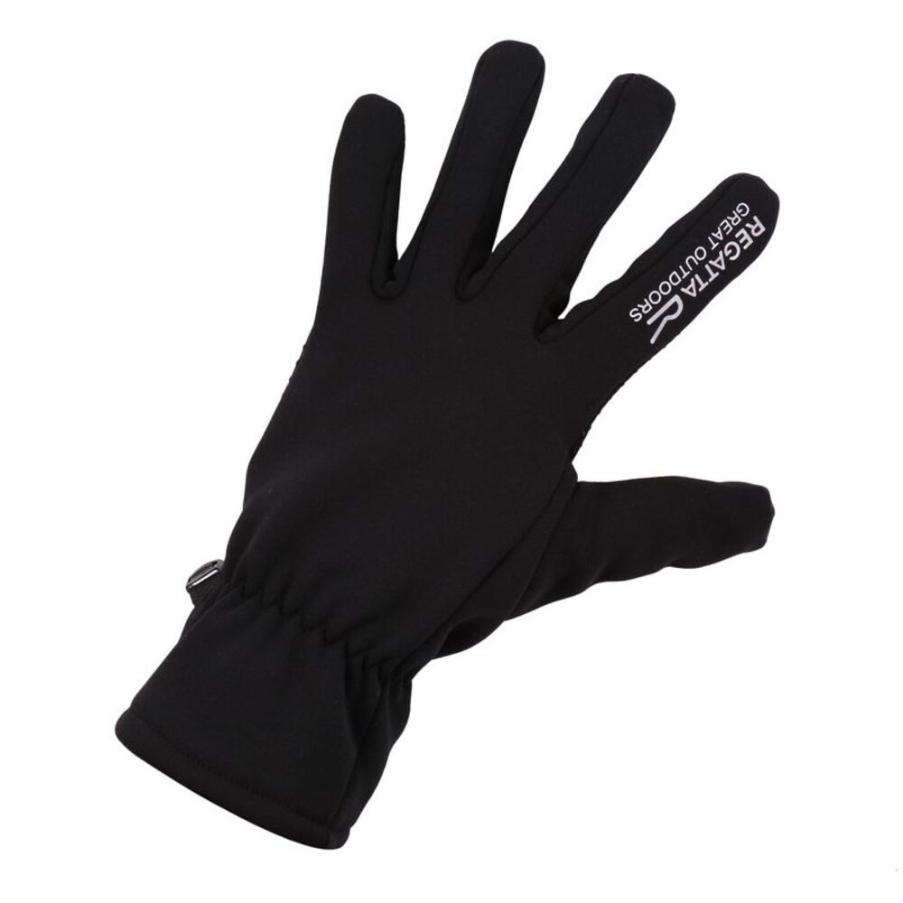 Regatta Unisex Adult Extol II Touch Screen Winter Gloves / Black